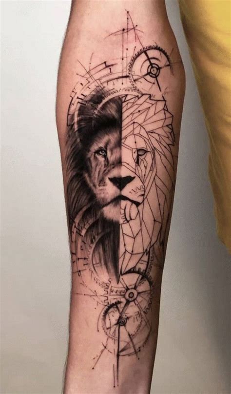 Épinglé Par Regis Valay Sur Lions Pour Tatouage Tatouage Géométrique