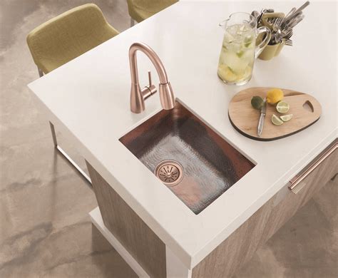 A 3 compartment sink is usually used in commercial venues like professional kitchens or catering businesses. Copper Rectangle Bar/ Prep/ Veggie/ Kitchen Sink 17"x12 ...