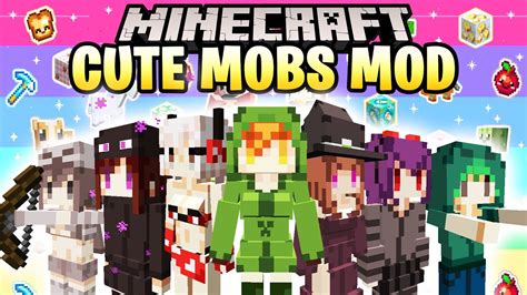 最新 Minecraft Cute Mob Models Resource Pack 294417 Minecraft Cute Mob