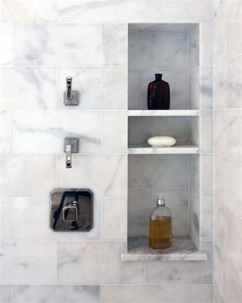 Top 70 Best Shower Niche Ideas Recessed Shelf Designs