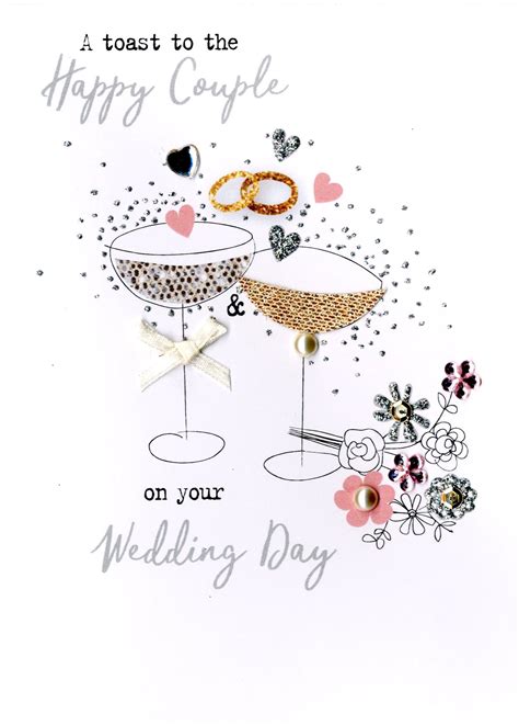 happy couple wedding day irresistible greeting card cards