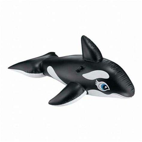 Intex Whale Ride On Floating Raft Black 58561 Price From Souq In