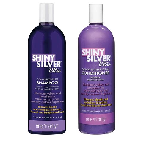 Duo One N Only Shiny Silver Ultra Conditioning Shampoo And Ultra Color
