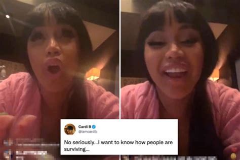 Cardi B Outraged Over Inflation Housing Costs ‘how Are People