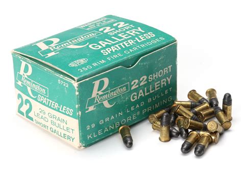 37 Remington 22 Caliber Shooting Gallery Rifle Ammunition
