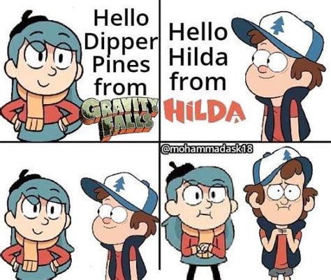 Just A Guy Who Loves Cartoons 🌲💫 On Tumblr Hilda 🤝 Dipper