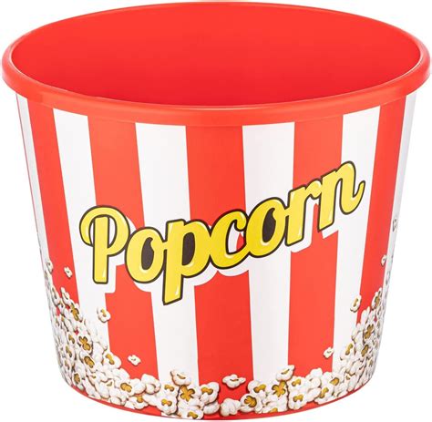 Jenell Modern Style Reusable Plastic Popcorn Containers Popcorn