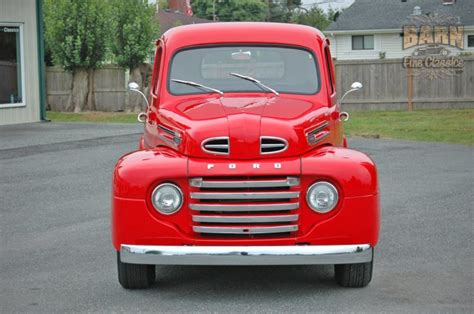 1948 Ford F1 Pickup Red Classic Old Vintage Usa 1500x1000 05