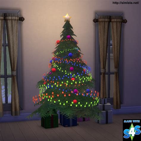 Christmas Tree And Lights By Simista Liquid Sims