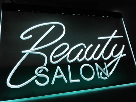 Beauty Salon Neon Sign Led Sign Shop Whats Your Sign