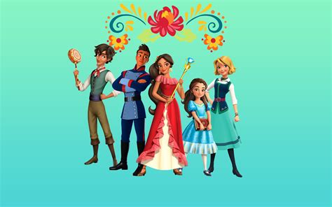 Elena Of Avalor Big Wallpapers With Main Characters