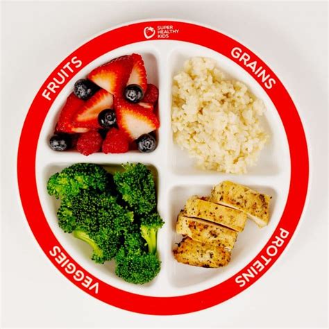 Myplate And The Update On Grains Super Healthy Kids