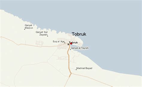 Tobruk Location Guide