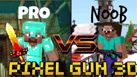 Noob Vs Pro Pixel Gun 3d Survival Edition Youtube