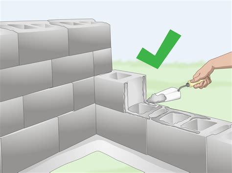 How to Build a Cinder Block Wall (with Pictures) - wikiHow
