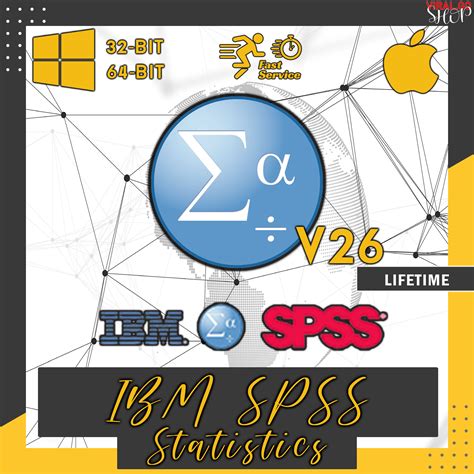 Ibm Spss Statistics V26 Lifetime For Windows And Macos Lazada