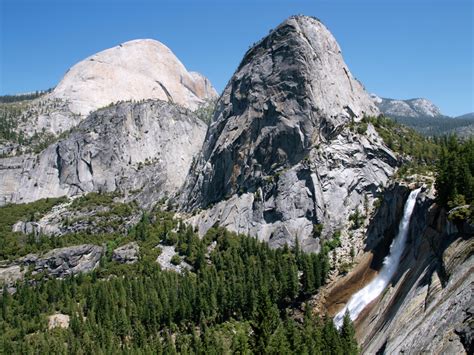 Hiking Yosemite National Park The Vernal Falls And Nevada Falls Trail