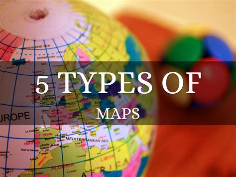 Types Of Maps Chart