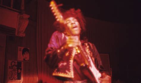 Jimi Hendrix Lights Guitar On Fire