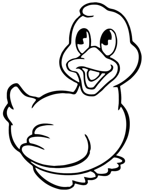 What kind of duck has webbed feet and flat beak? Ducks coloring pages to download and print for free