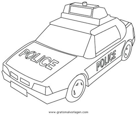 Ein weiteres bild von polizeiauto ausmalbild: polizeiauto 3 gratis Malvorlage in Autos, Transportmittel - ausmalen