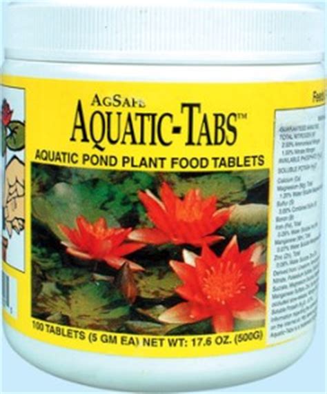Water soluble fertilizer npk nutrient all purpose grow 1 tablet gives 1 gallon. AgSafe Aquatic Tabs 300 ct Fertilizer Tablets for Aquatic ...