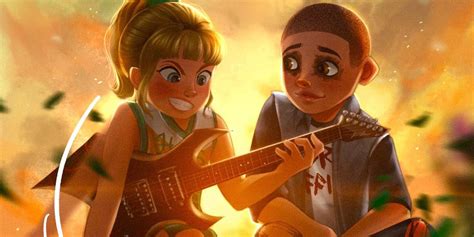 Eddie And Chrissys Past Imagined In Stranger Things S4 Flashback Art