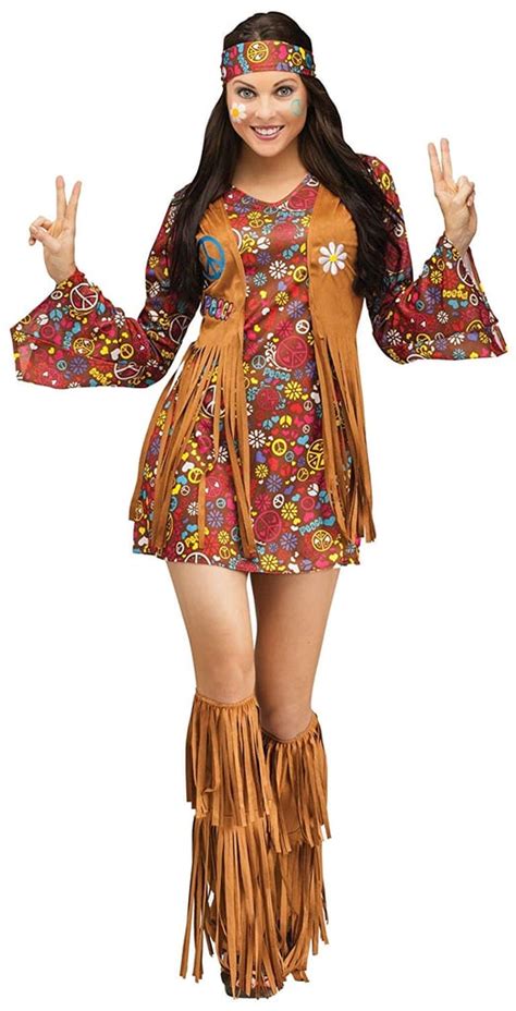 Womens Peace Love Hippie Costume The Best 2019 Halloween Costumes
