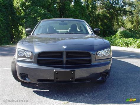 2008 Steel Blue Metallic Dodge Charger Police Package 545574 Photo 8