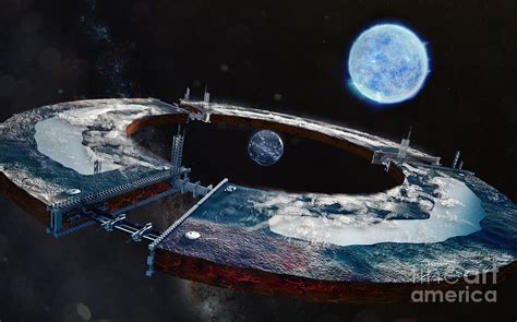 Creation Of An Artificial Planet Digital Art By Konstantin Petrov Pixels