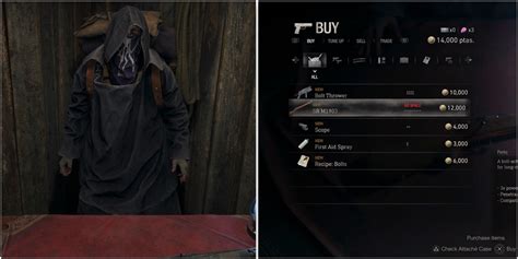 Things To Buy From The Merchant In Resident Evil 4 Remake