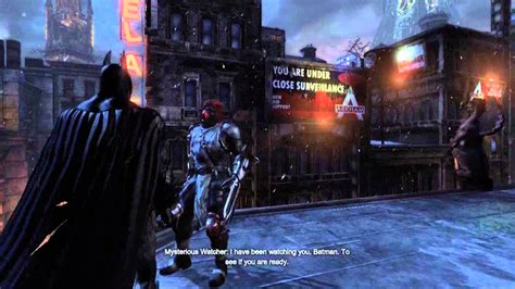 Zsasz will speak to you and tell you he has hostages. Batman arkham city side missions azreal location 1 - YouTube