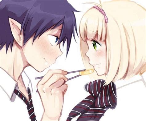Rin And Shiemi Rin And Shiemi Blue Exorcist Ao No Exorcist