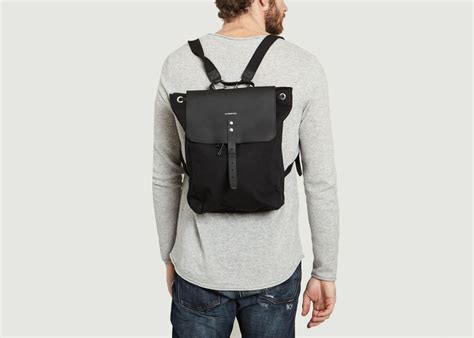 Jaune, noir et vert, gris et noir, jaune, sable et olive. Sac à Dos Alva Noir Sandqvist | L'Exception
