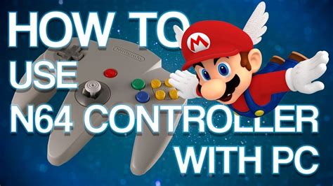 how to use n64 controllers with pc project 64 youtube