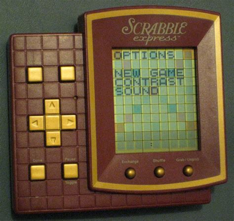Sold Scrabble Express Handheld Travel Game Electronic Hasbro 1999