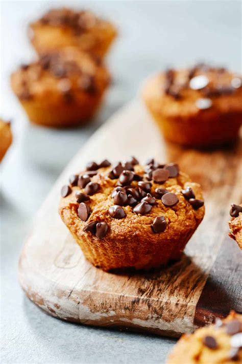 Healthy Pumpkin Chocolate Chip Muffins Easy And Quick To Make