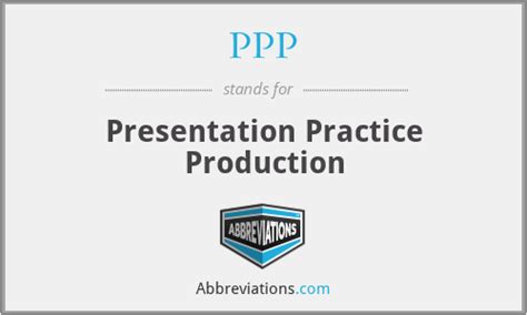 Ppp Presentation Practice Production
