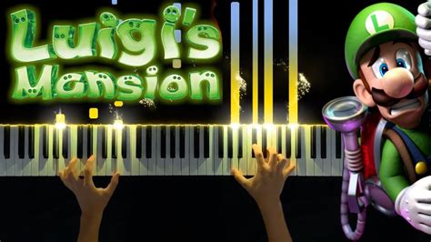 Luigis Mansion Medley Piano