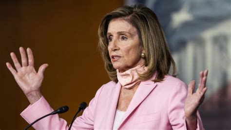 Nancy Pelosi Seen Without Mask Inside San Francisco Hair Salon Bbc News