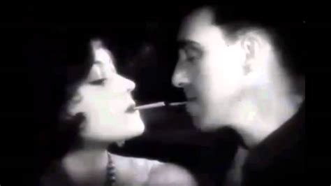 amazing cigarette kiss from sadie thompson 1928 youtube