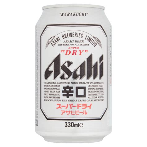 Asahi Super Dry Premium Lager 24x 350ml Cans Drinksupermarket