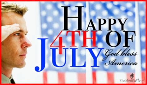 Happy Fourth Of July God Bless America Ecard Free Holidays Cards Online