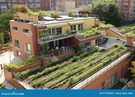 Sustainable Living: Eco-Friendly Homes and Green Energy Stock Photo