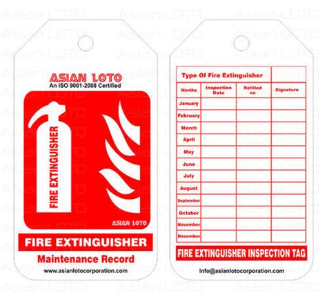 Make sure the operating instructions on the nameplate are legible and facing outward. Fire Extinguisher Inspection Checklist Excel - Collection - Letter Templates