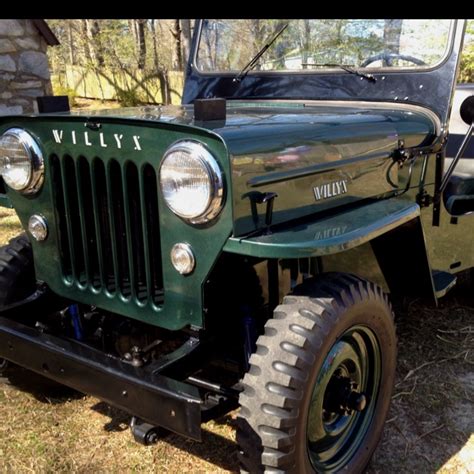 Willys Jeep Original Metallic Green Paint Willys Jeep Vintage Jeep Willys Wagon