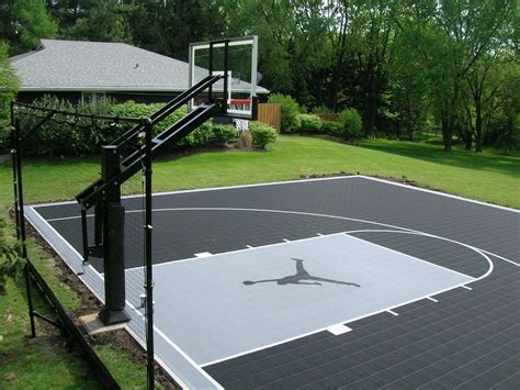 35 Terrific Basketball Court In Backyard Home Decoration Style And