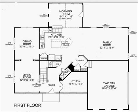 Ryan Homes Ranch Floor Plans