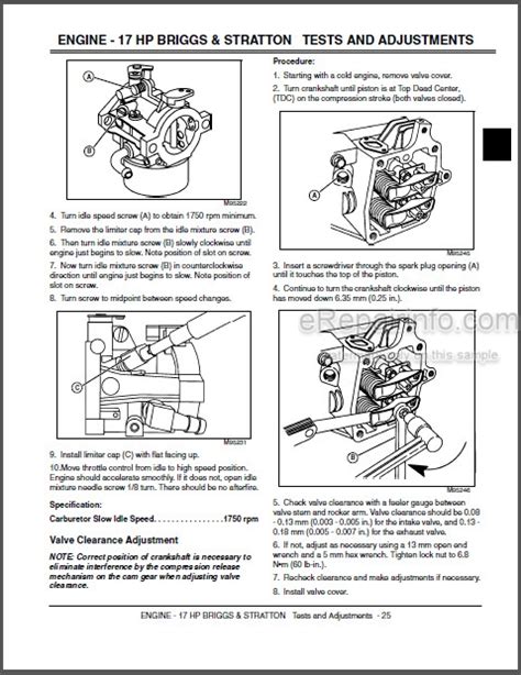 John Deere L100 L110 L120 L130 Technical Manual Lawn Tractors Tm2026