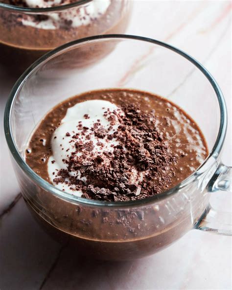 Chocolate Chia Pudding 5 Ingredients Vegan Super Rich